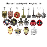 The Avengers Pendant Keychains Letter