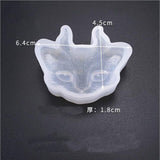 Transparent Silicone Mould Dried Flower Resin Decorative Craft DIY Devil cat Mold  epoxy resin molds for jewelry