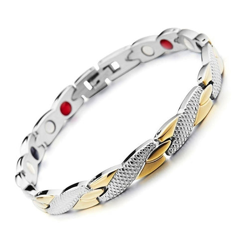 Twisted Dragon pattern Healthy Magnetic Magnet Bracelet for Women Power Therapy Magnets Bracelets Bangles for Women Men
