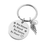 Best friends keychain keyring