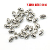 Wholesale Price 100pcs/lot Flower Metal Zinc Alloy Spacer beads For Silver Plated Loose Bead DIY Jewelry Bracelet Making