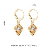 Wild&Free Star Hoop Earrings for Women Gold Coin Cross Small Eyes Tiny Huggie Hoops Earrings With Rhinestones Minimalist Jewelry