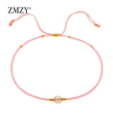 ZMZY Miyuki Delica Seed Beads Women Bracelets Friendship Jewelry Fashion Diy Bijoux Femme Simple Bracelets Drop Shipping