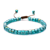 ZMZY New Fashion Style Woman Bracelet Wristband Glass Crystal Bracelets Gifts Jewelry Accessories Handmade Wristlet Trinket
