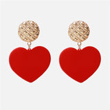 Ztech Red Pendant Za Earrings 2019 Handmade Resin Flower Crystal Beads Statement Bridal Earring Party Dangle Drop Earrings Gift