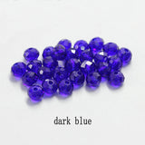 buy 1 and get 1 free 4mm colorful crystal beads charms glass loose beads round jewelry beads for jewelry making DIY total 300PCS