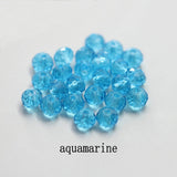 buy 1 and get 1 free 4mm colorful crystal beads charms glass loose beads round jewelry beads for jewelry making DIY total 300PCS