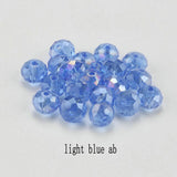 buy 1 and get 1 free 4mm colorful crystal beads charms glass loose beads round jewelry beads for jewelry making DIY total 300PCS