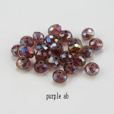 buy 1 and get 1 free 4mm colorful crystal beads charms glass loose beads round jewelry beads for jewelry making DIY total 300PCS