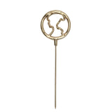 i-Remiel Alloy Circle Long Needle Brooch Pin Plant Animal Pins and Brooches for Men Suit Coat Ornament Shirt Collar Accessories