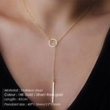 initial pendant custom name letter stainless steel necklace women statement nameplate personalized layered choker necklace